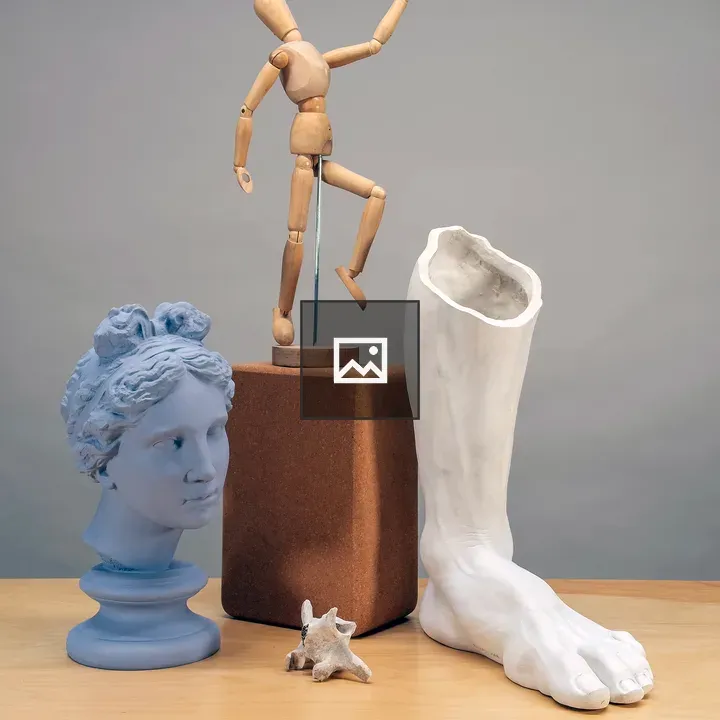 Aphrodite Head Still Life