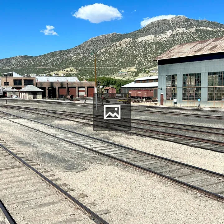 Nevada Northern Railway Train Yard