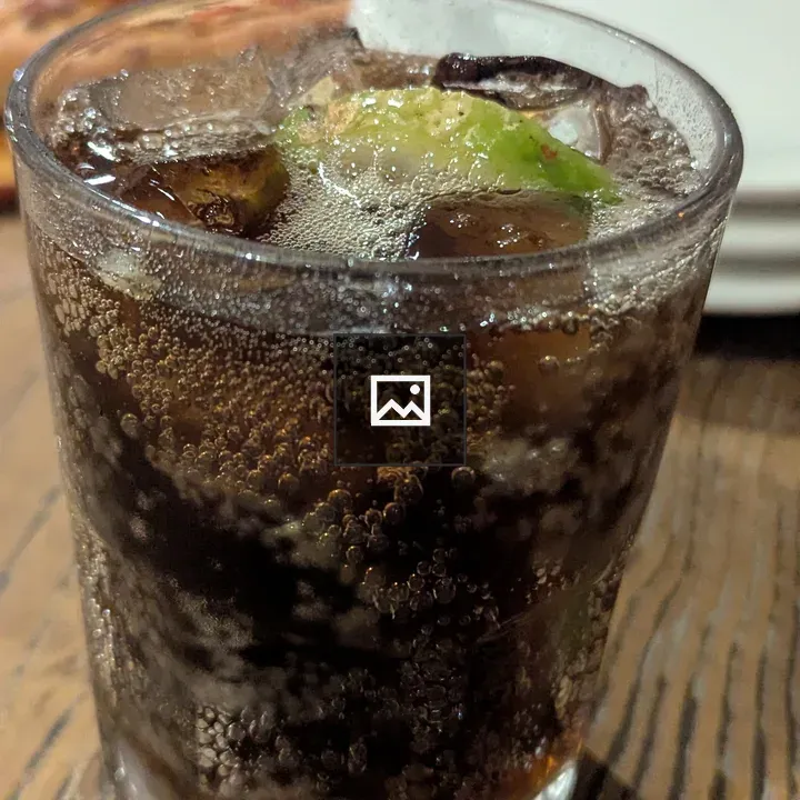 A Cold Coke in a Glass