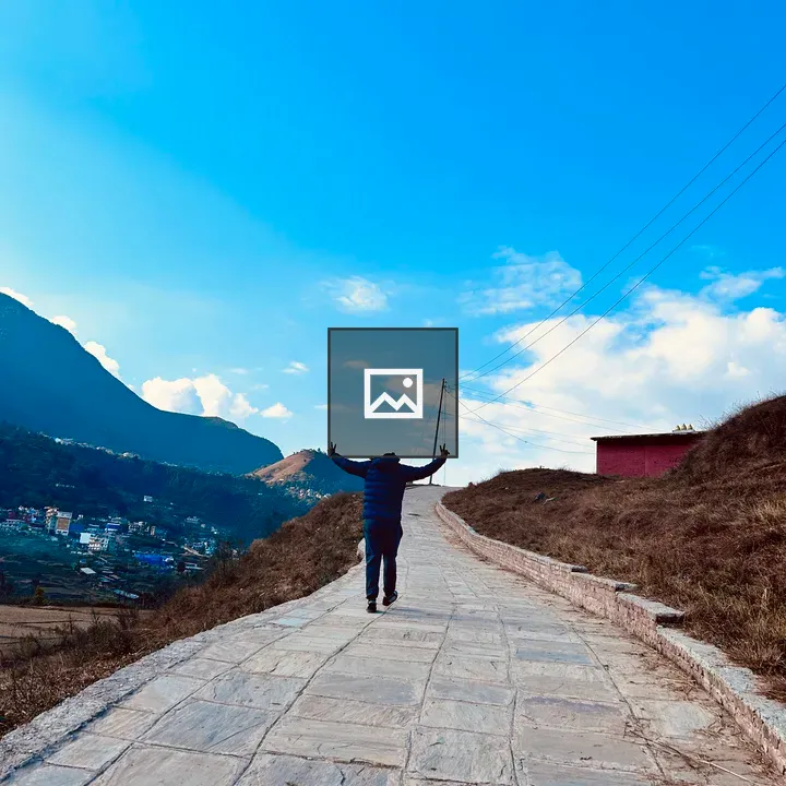 Man Walking in Dancing Mood