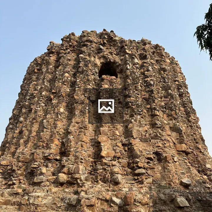 Ancient stone structure in ruins