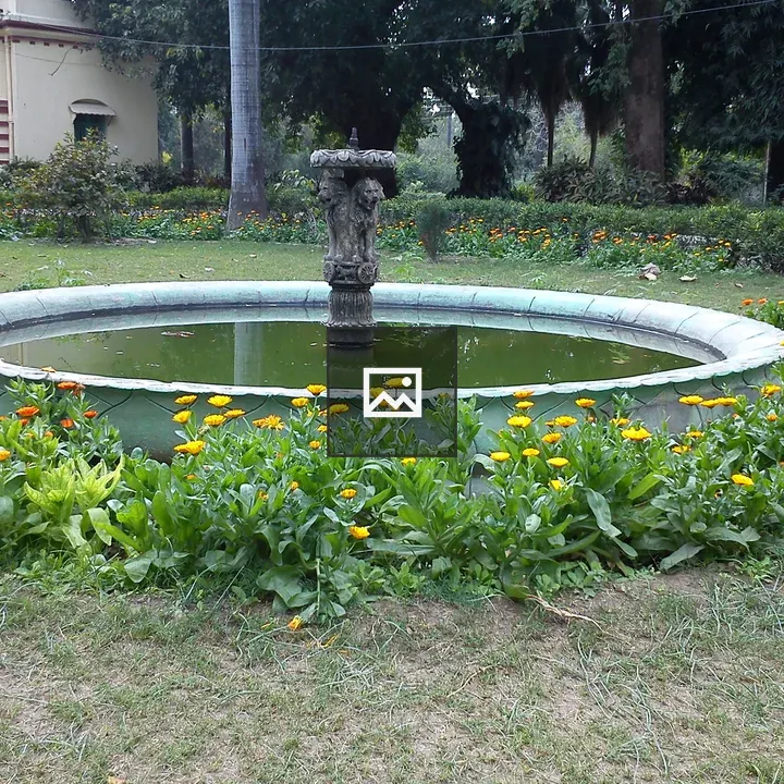 Historical Fountain with Ashoka Pillars