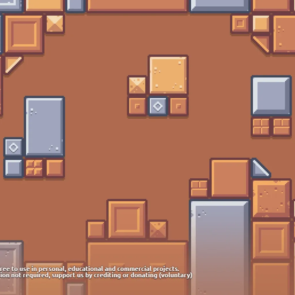 Pixel Platformer Blocks