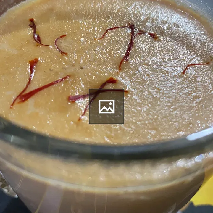Saffron Tea Foam