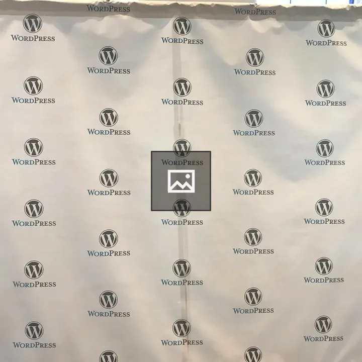 WordPress logomark background