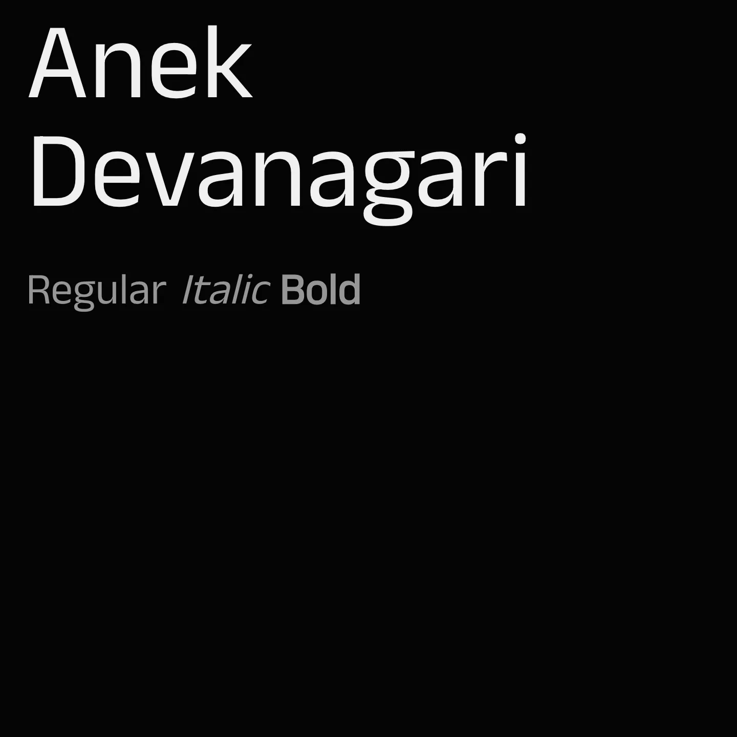 Anek Devanagari