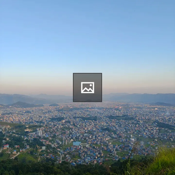 Cityscape Panorama from Elevation