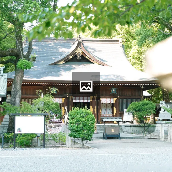Shrine Amid Greenery