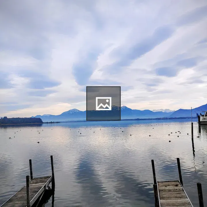 Chiemsee Lake and Alps