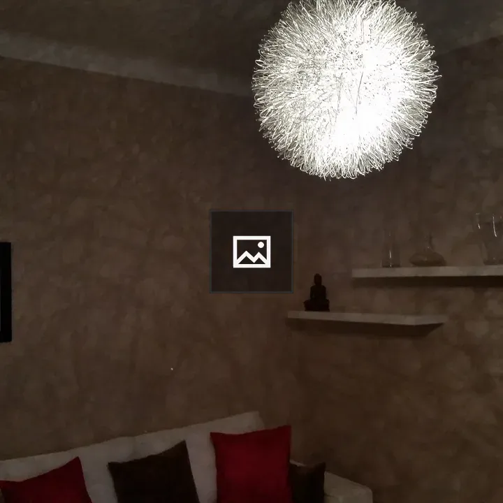 Shadowed room interior