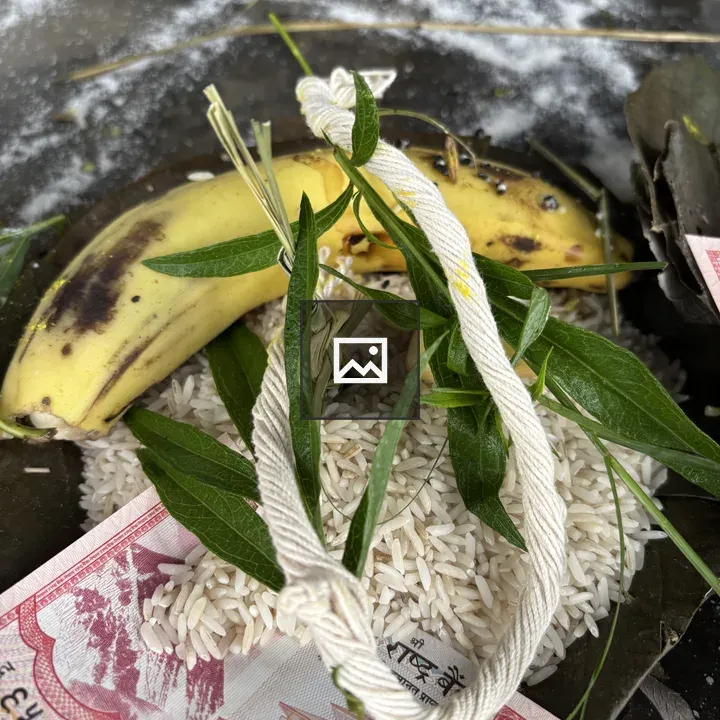 Banana on Rice Offering
