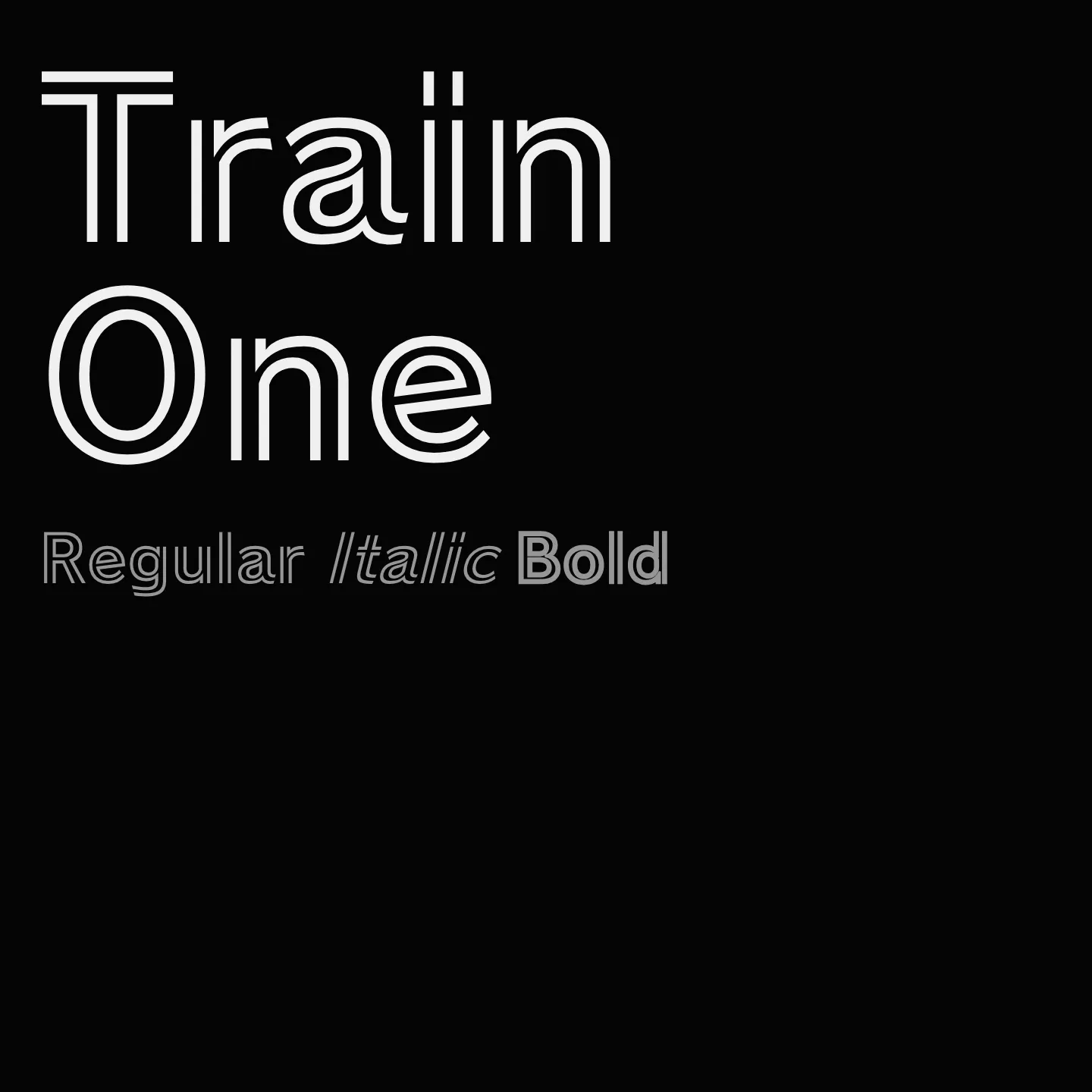 Train One