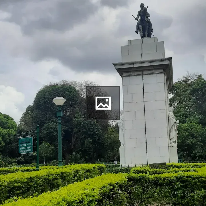 Statue at Victoria Memorial