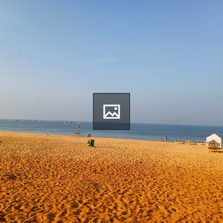 Baga Beach Morning Scene