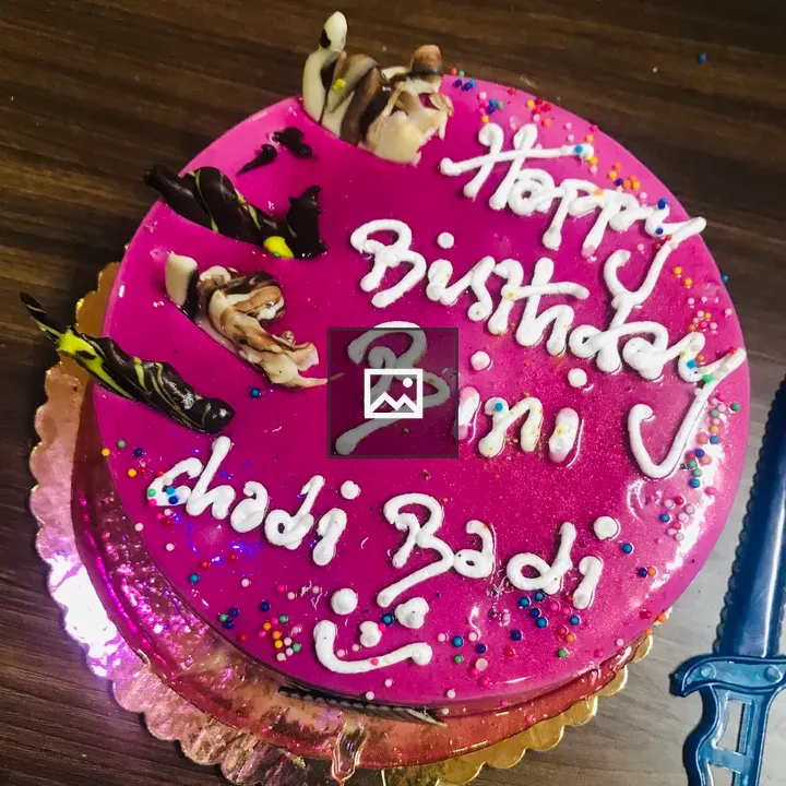 Pink Violet Cake