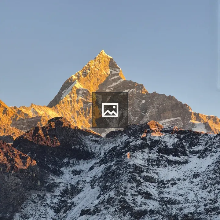 Machhapuchhre at Sunrise