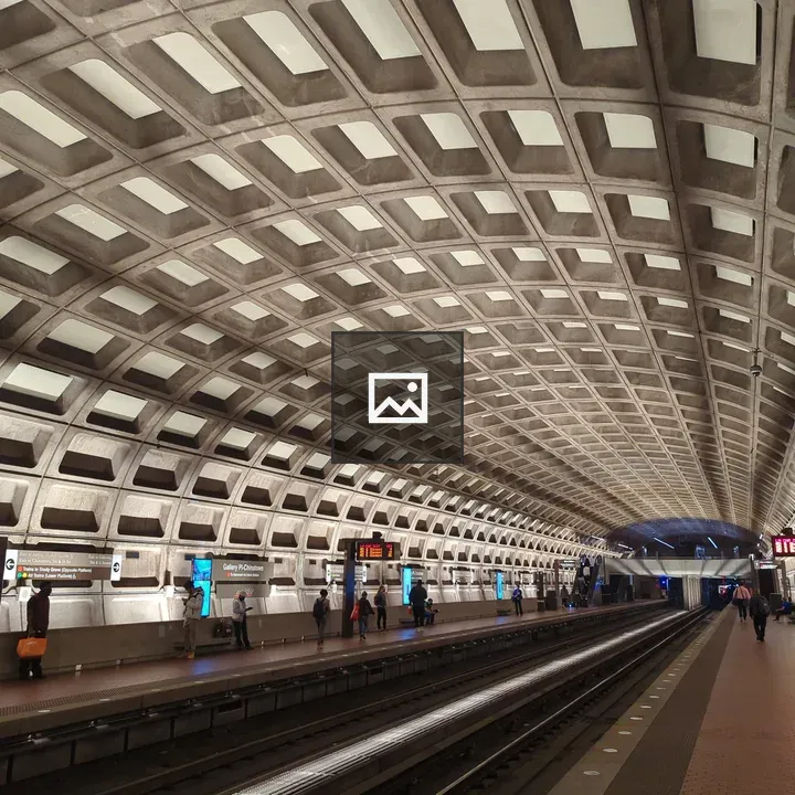 DC Metro Chinatown Platform