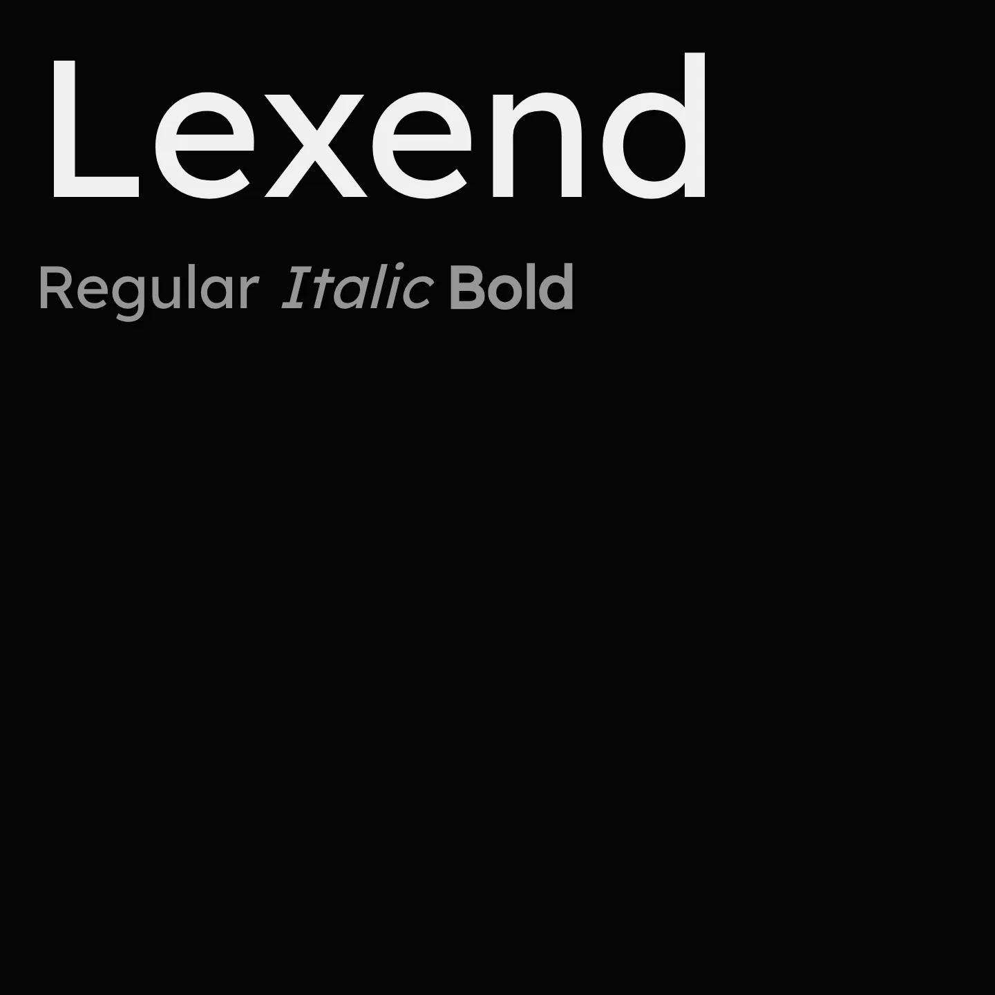 Lexend