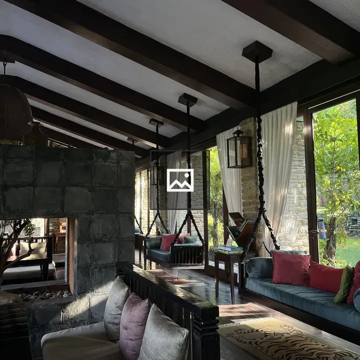 Cozy Indoor Lounge Area