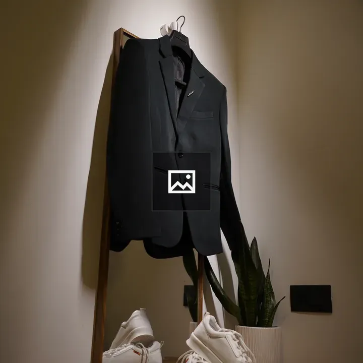 Slim Fit Suit Blazer with Shoes