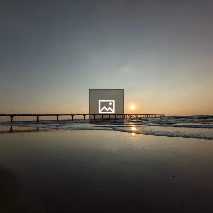 Narayani Bridge at Sunset
