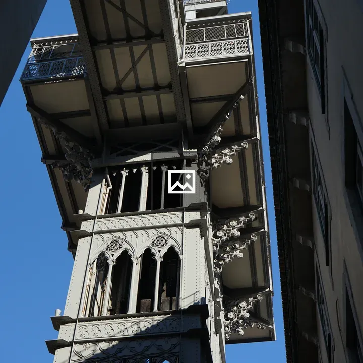 Santa Justa Elevator in Lisbon