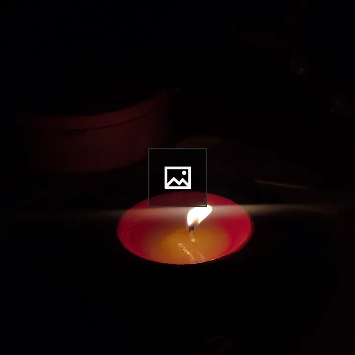 Diya lamps at night