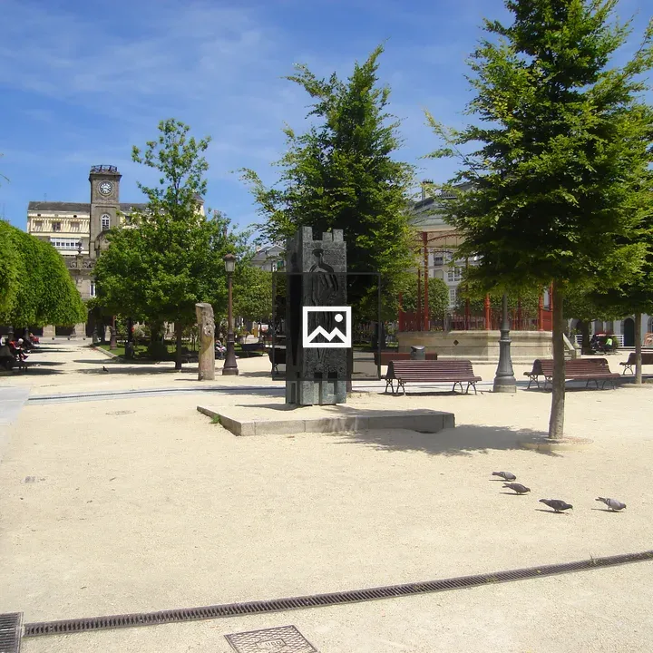Plaza de España en Lugo