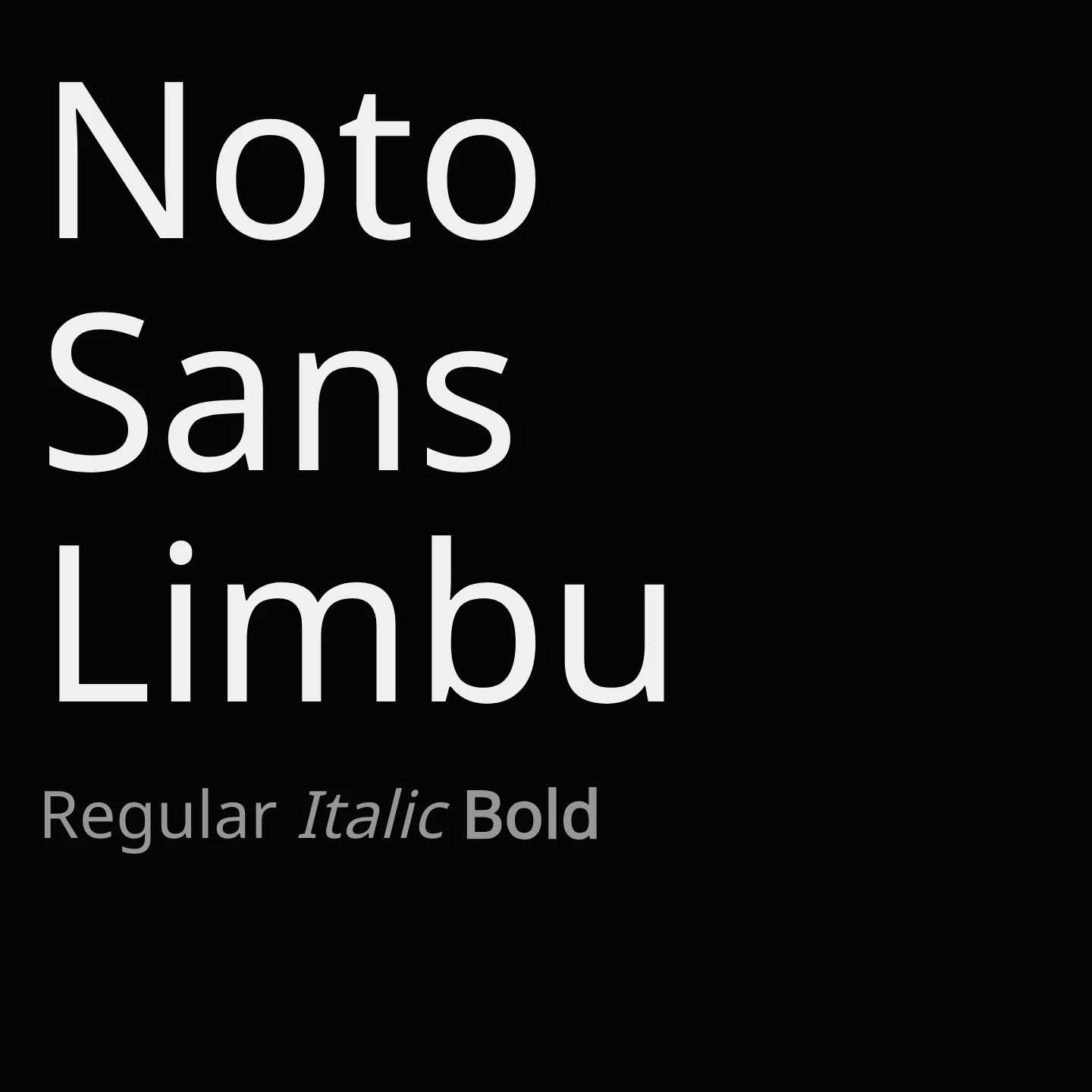 Noto Sans Limbu