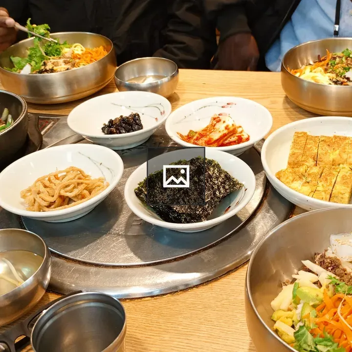 Top-Down Bibimbap Table