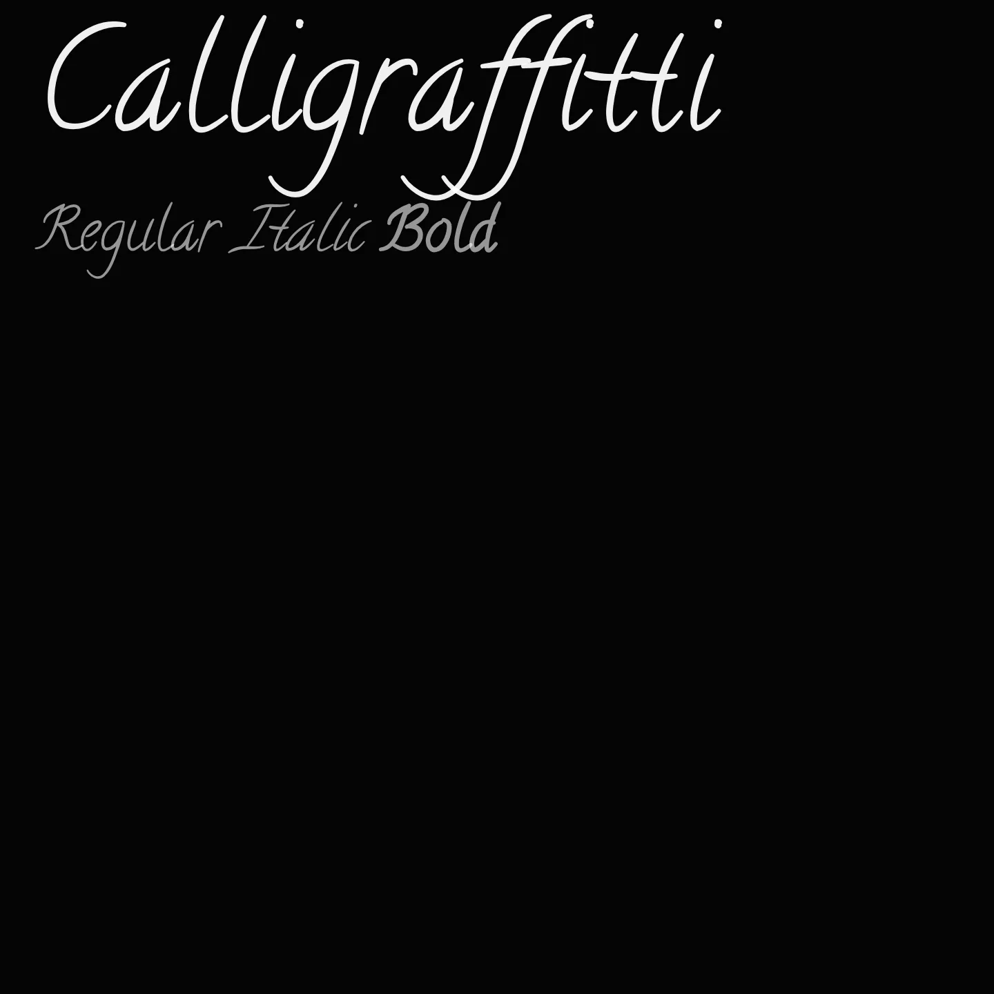 Calligraffitti