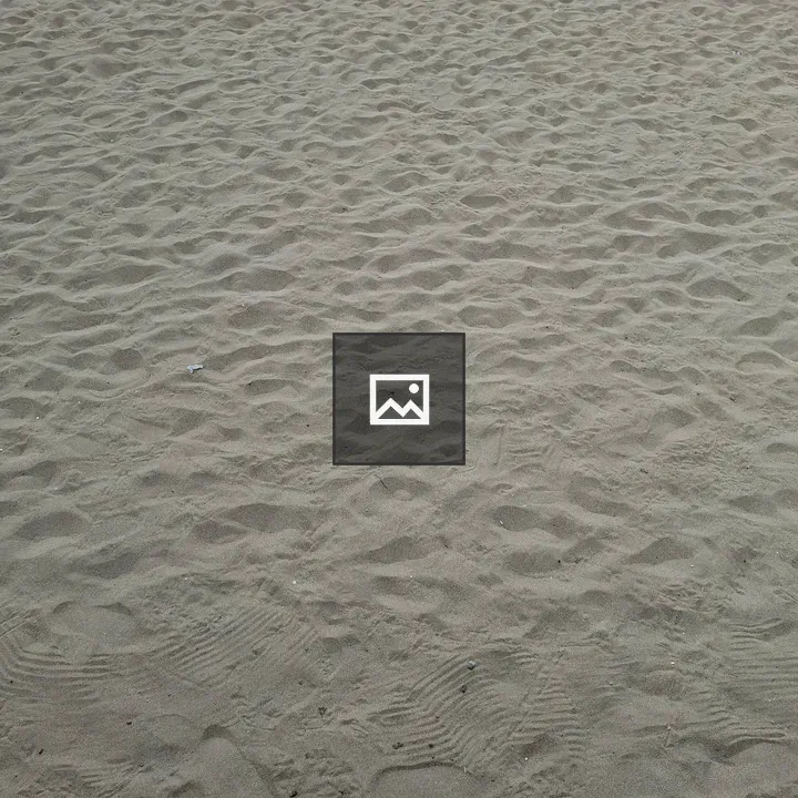 Beach Sand with Footprints