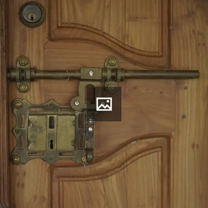 Traditional Kerala Door Lock