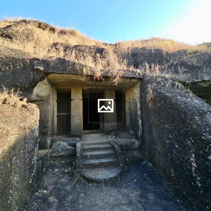 Cave Entrance at Kanheri Caves