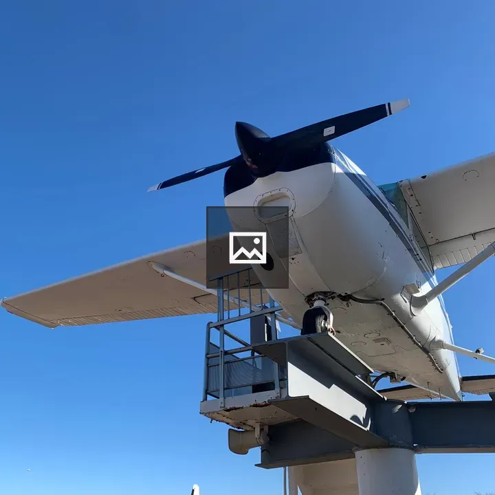 Cessna at Aviation Museum Outdoor Display