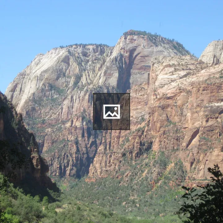 Zion Bedrock Scene
