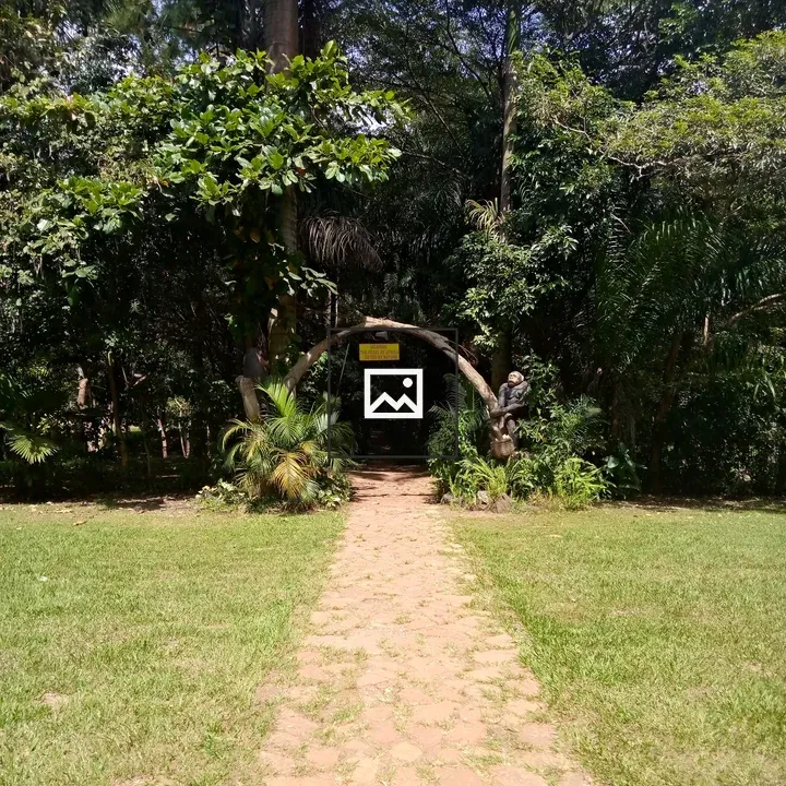 Stone Path Through Garden Archway