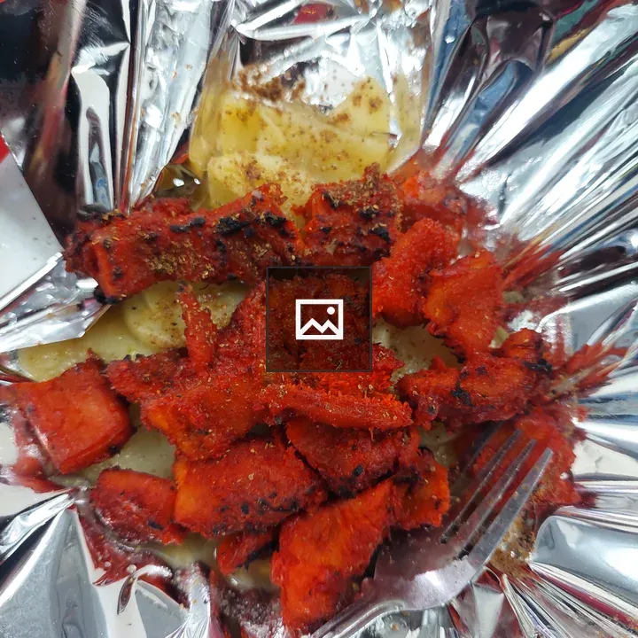 Grilled Red Marinated Meat