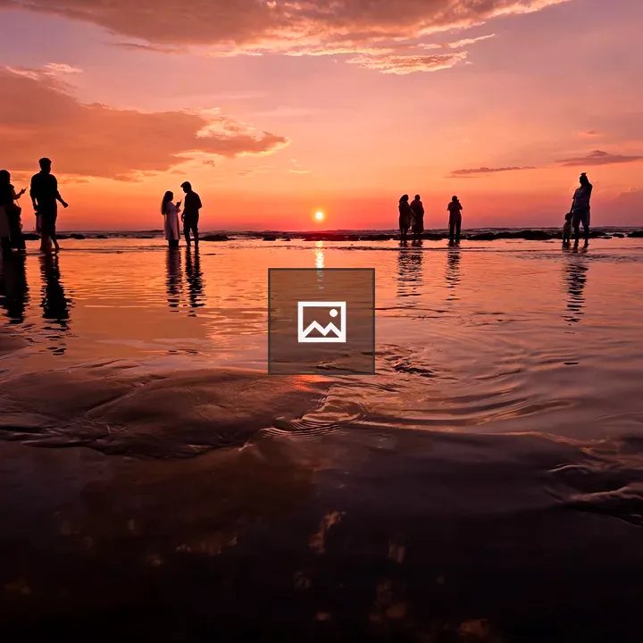 Sunset at Cox’s Bazar Inani Beach