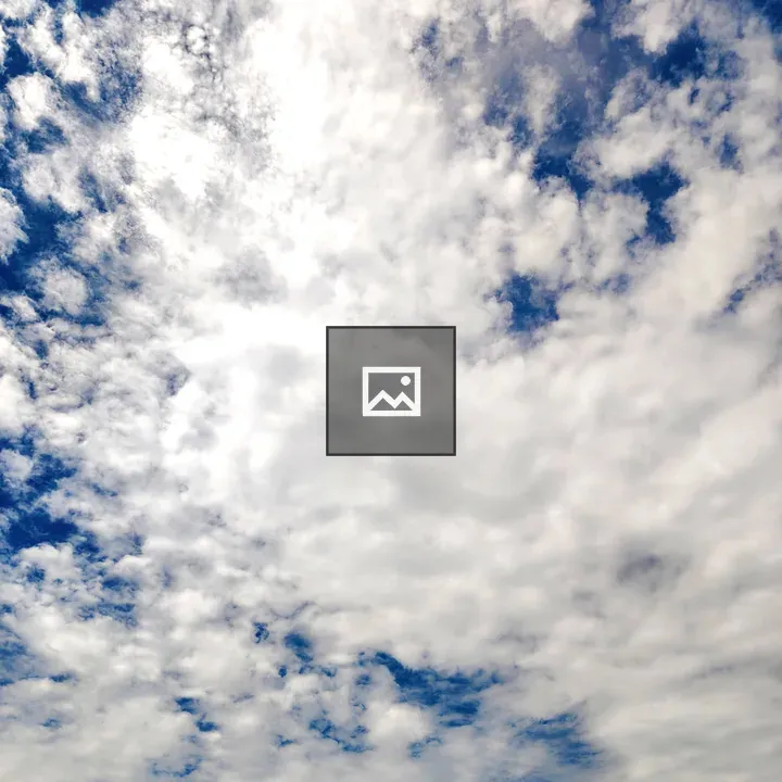 Sky with White and Gray Clouds