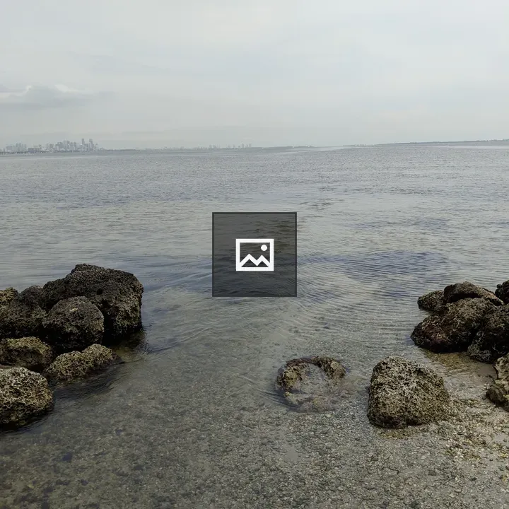 Rocks in Water Landscape