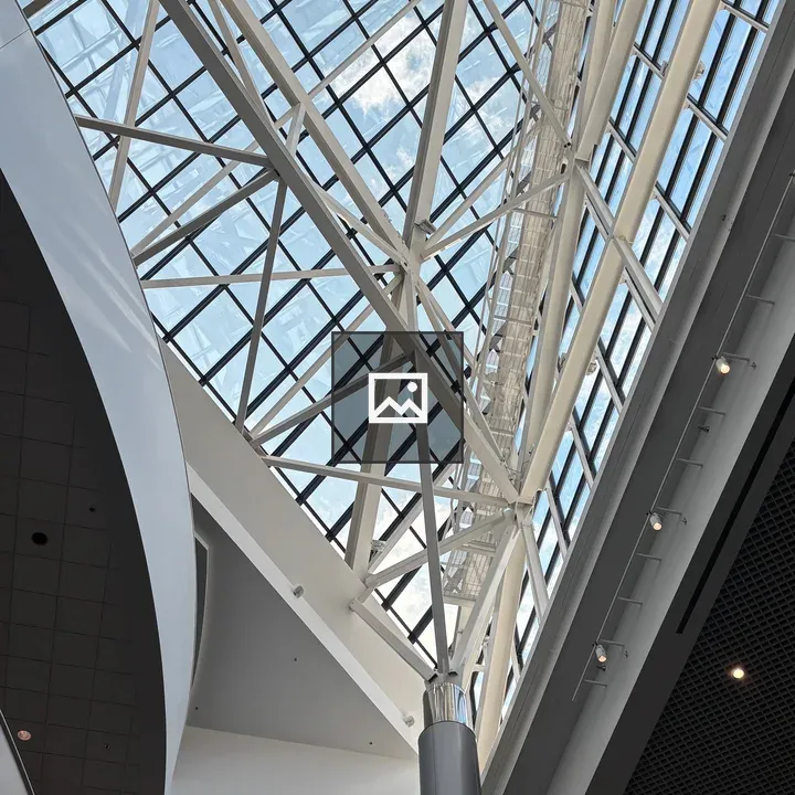Ceiling Atrium with Glass Roof