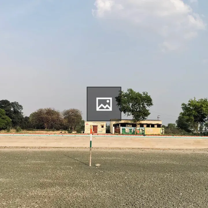 Dry Pond in Ballia Village