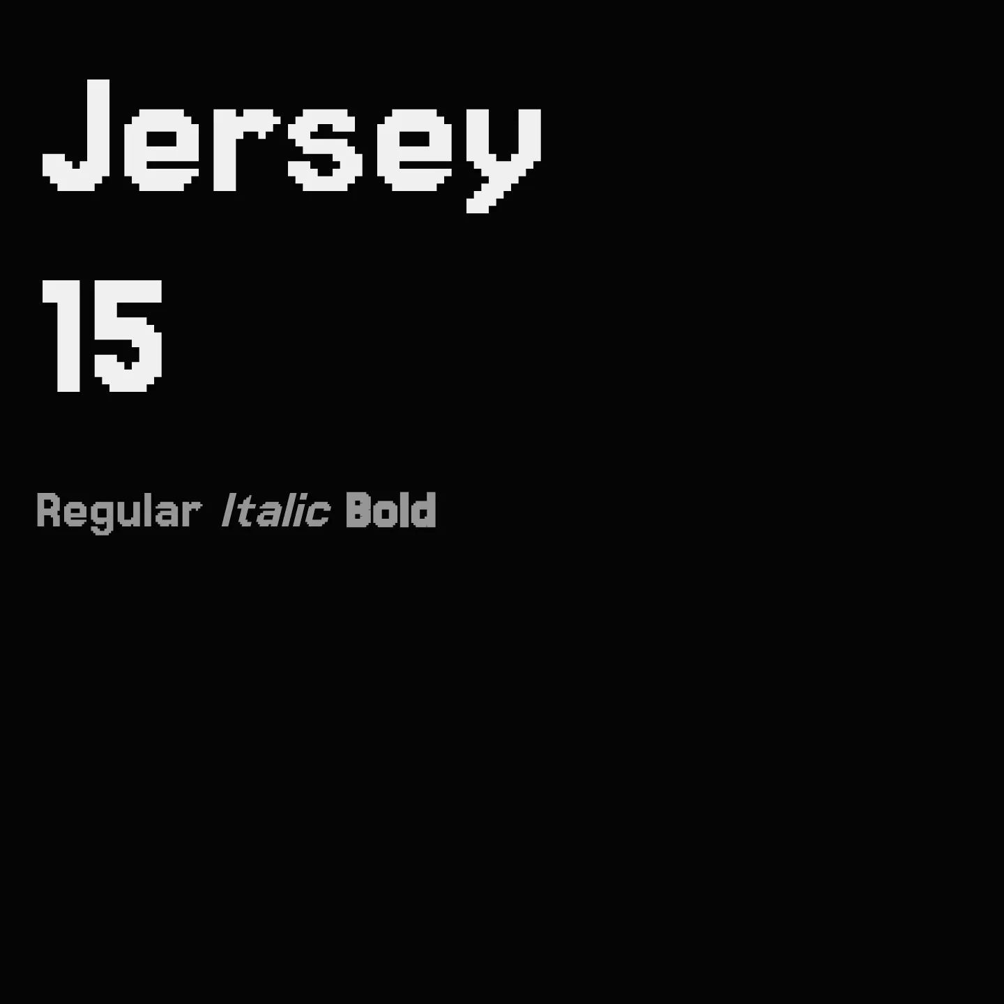 Jersey 15