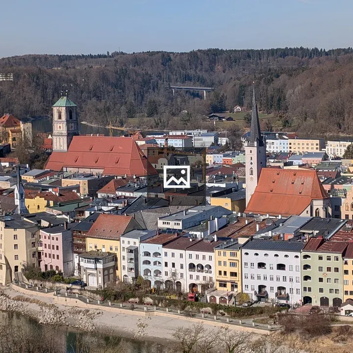 Old town Wasserburg am Inn bridge
