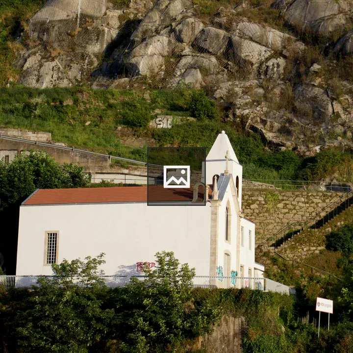 Church Overlooking River in Porto