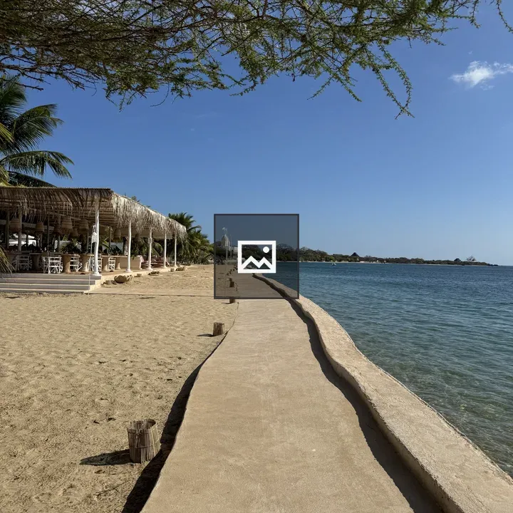 Path Along Sunny Beach
