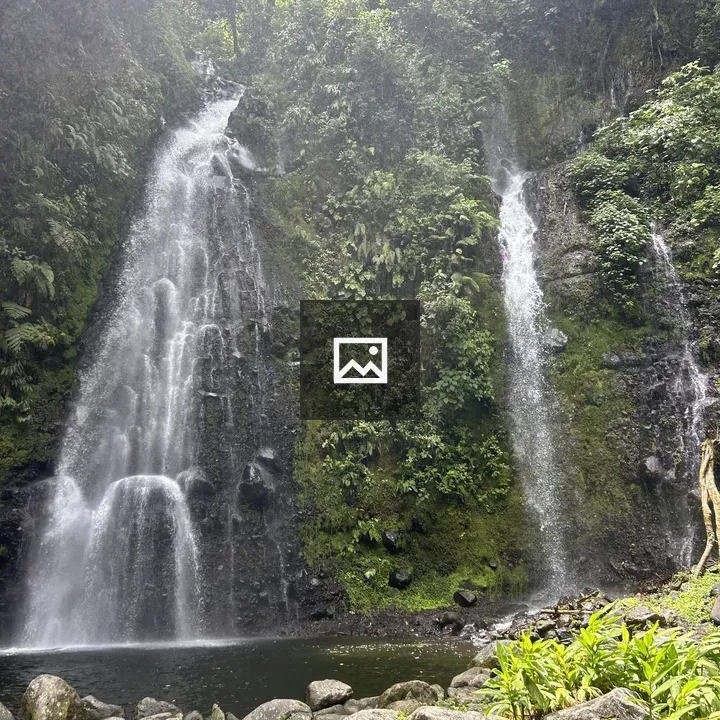 Waterfalls with Mossy Rocks