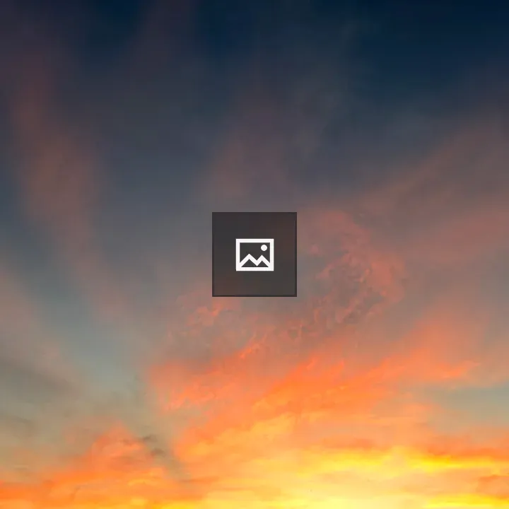 Sunset Sky Over Clouds
