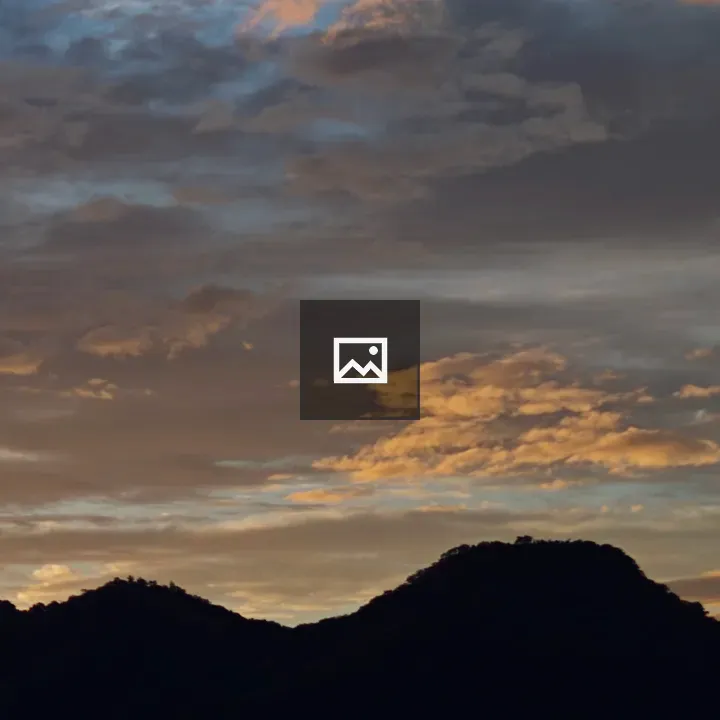 Silhouetted Peaks at Twilight